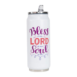 Bless the Lord Fliptop Can (white)