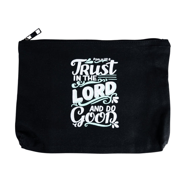 Trust in the Lord Canvas Bag (black)