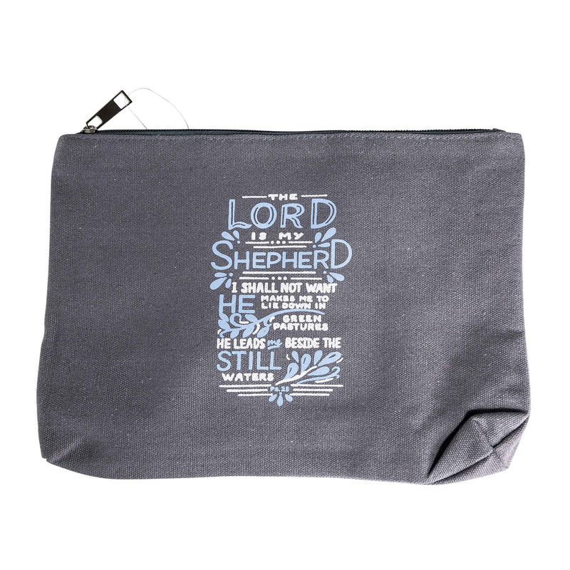 The Lord is my Shepherd Canvas Bag (grey)