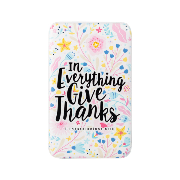 Power Bank - White - Give Thanks