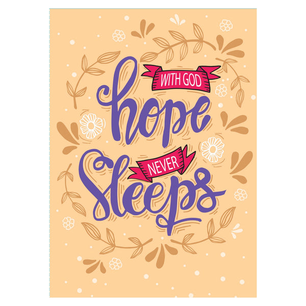 Single Cards - Encouragement - Hope Psalm 121: 2-3 (6 pk)