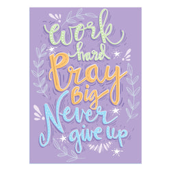 Single Cards - Encouragement - Work Hard - Ephesians 6:13 (6 pk)