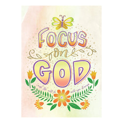 Single Cards - Inspiration - Focus Matthew 6:33 (6 pk)