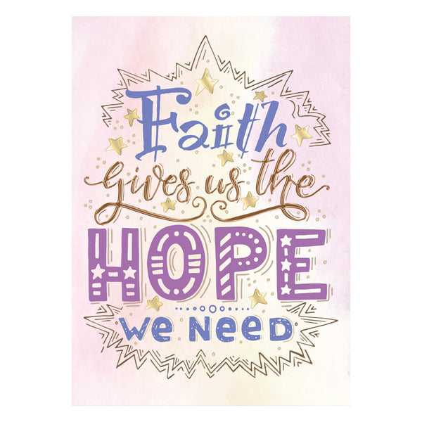 Single Cards - Inspiration - Faith Galatians 5:5 (6 pk)