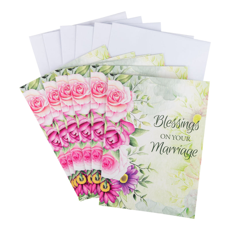 Single Cards - Wedding - Blessings Psalm 128:5 (6 pk)