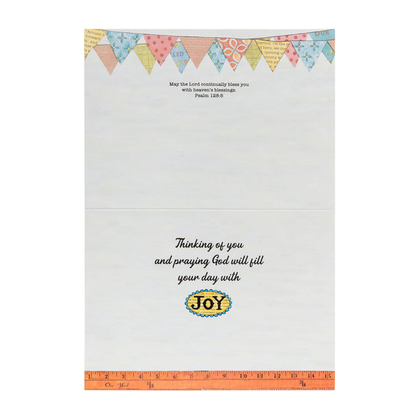 Single Cards - Thinking of You - Find Joy Psalm 128:5 (6 pk)