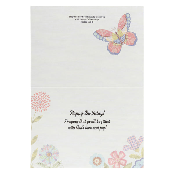 Single Cards - Birthday - Dream Big Psalm 128:5 (6 pk)