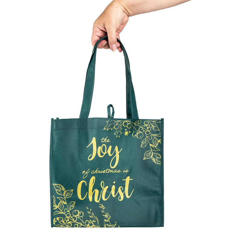 Eco Tote: Christmas-Green-Joy of Christmas