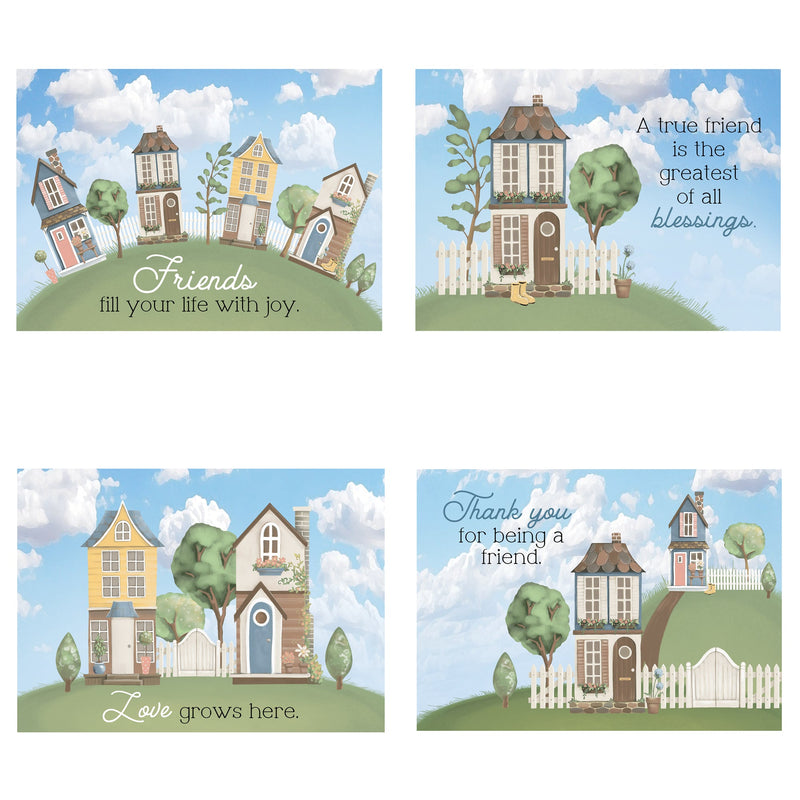 Boxed Greeting Cards: 12CT Friendship