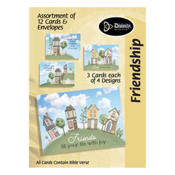 Boxed Cards: Friendship, Houses