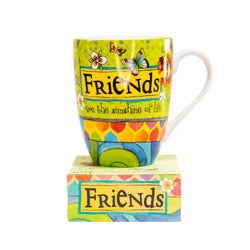 "Friends" Mug with Notepad Gift Set