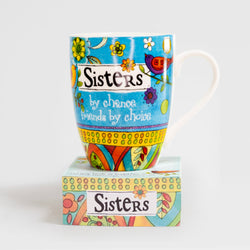 "Sister" Mug with Notepad Gift Set
